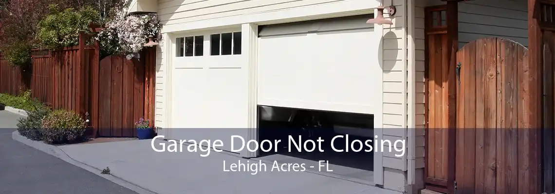 Garage Door Not Closing Lehigh Acres - FL
