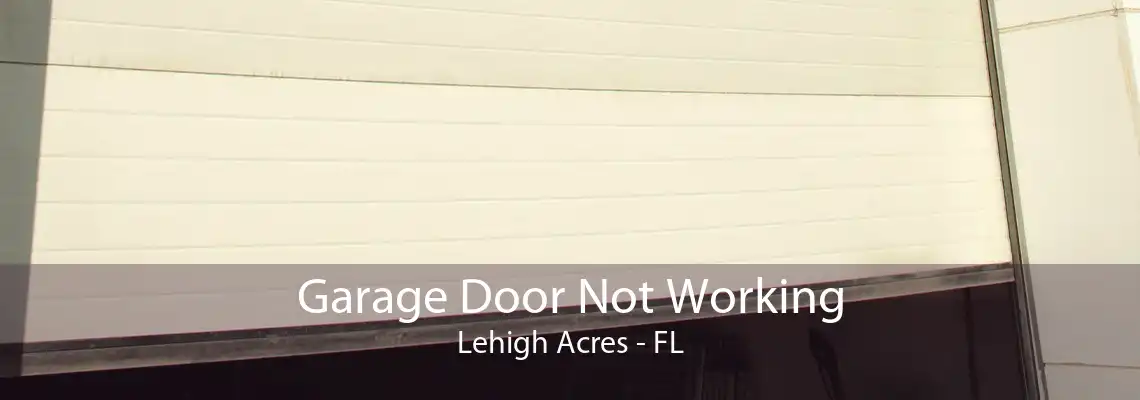 Garage Door Not Working Lehigh Acres - FL